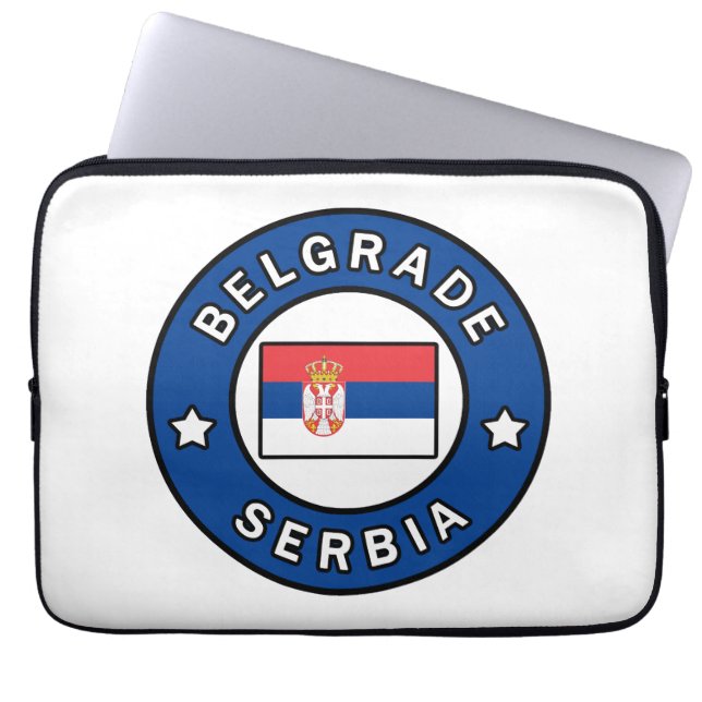 Funda Para Portátil Belgrado Serbia (Frente)