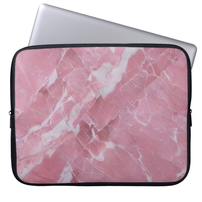 Funda Para Portátil Bella Mármol Rosa (Frente)