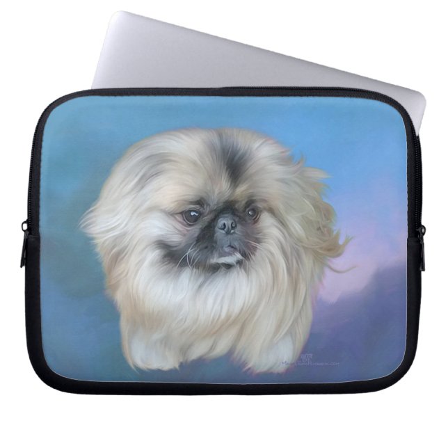 Funda Para Portátil Belleza Azul (Frente)