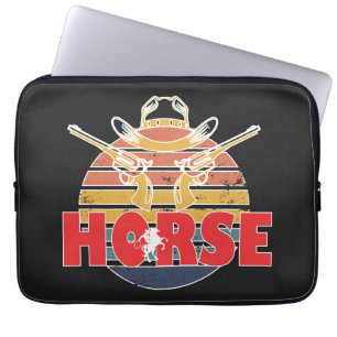 Funda Para Portátil Belleza y gracia de caballos Viejo Ecuestre