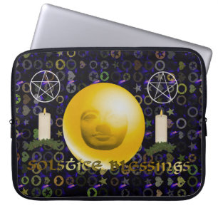 Funda Para Portátil Bendiciones del solsticio