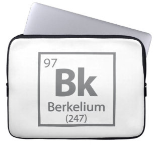 Funda Para Portátil Berkelium - Tabla periódica de ciencias de Berkele