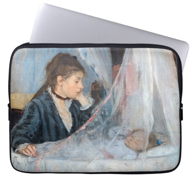 Funda Para Portátil Berthe Morisot - La cuna (Frente)