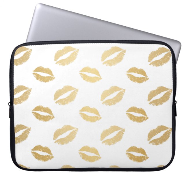 Funda Para Portátil Besos Brillantes (Frente)