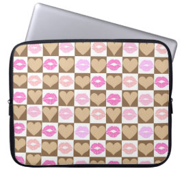 Funda Para Portátil Besos, chocolate y mucho amor.