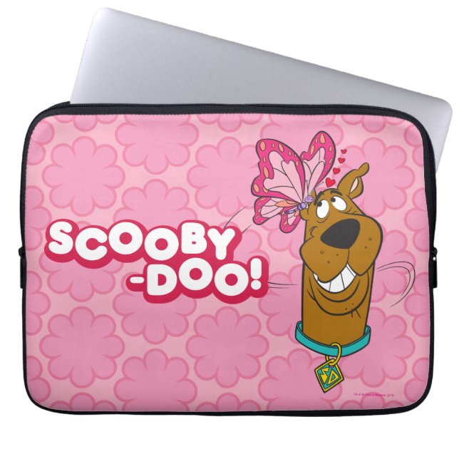 Funda Para Portátil Besos de mariposa Scooby-Doo (Frente)
