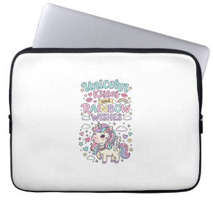 Funda Para Portátil Besos de unicornio y deseos de arcoíris Uvas paste