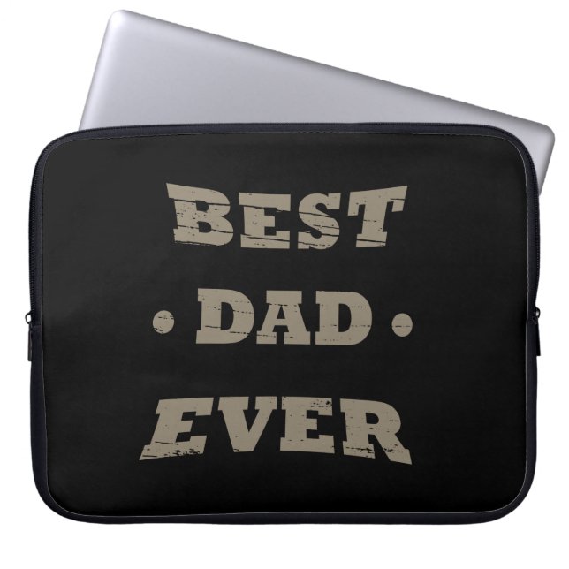 Funda Para Portátil best dad ever (Frente)