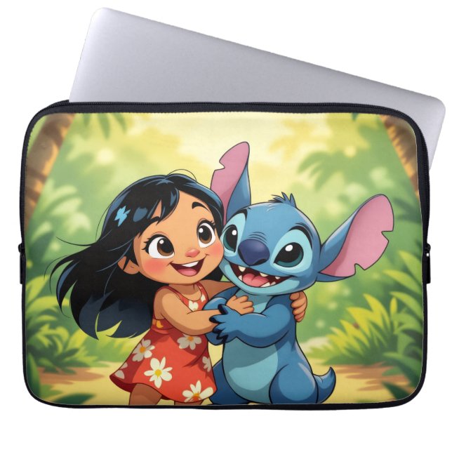 Funda Para Portátil Beste Freunde fürs Leben – Lilo & Stitch   (Frente)