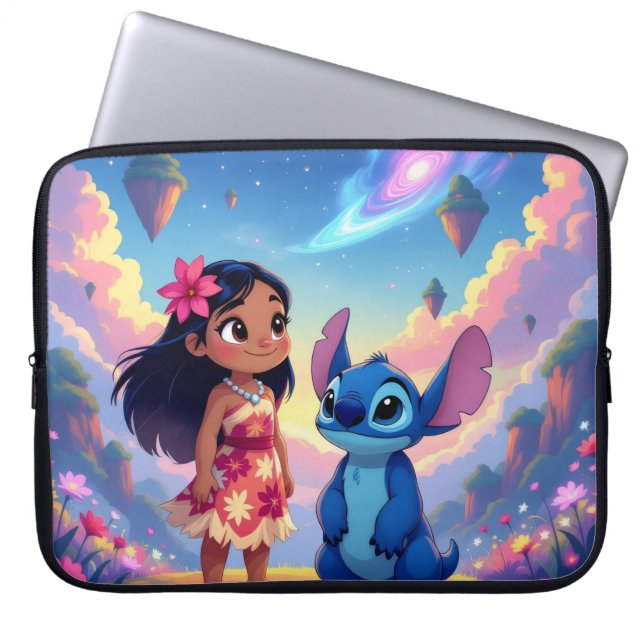 Funda Para Portátil Beste Freunde fürs Leben – Lilo & Stitch   (Frente)
