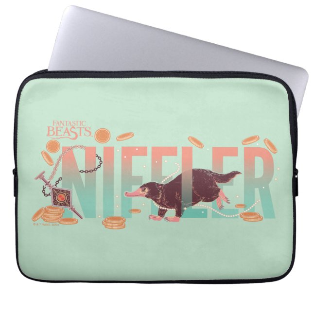 Funda Para Portátil Bestias fantásticas Niffler (Frente)