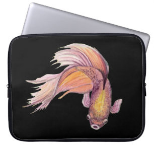 Funda Para Portátil Betta Fish Laptop Sleeve