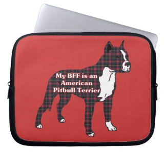 Funda Para Portátil BFF American Pitbull Terrier