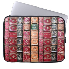 Funda Para Portátil Bibliophile Old Book Library