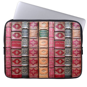 Funda Para Portátil Bibliophile Old Book Library