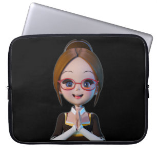 Funda Para Portátil Bibliotecario
