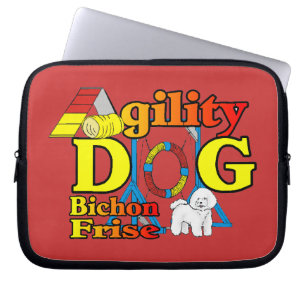 Funda Para Portátil Bichon Frise Agility