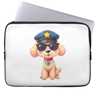 Funda Para Portátil Bicicleta Chihuahua Bicicleta Perro Ciclismo