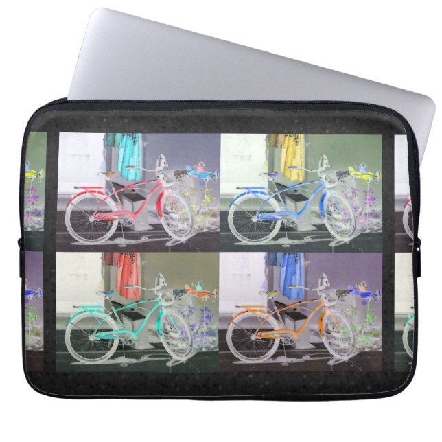 Funda Para Portátil Bicicleta clave oeste (Frente)