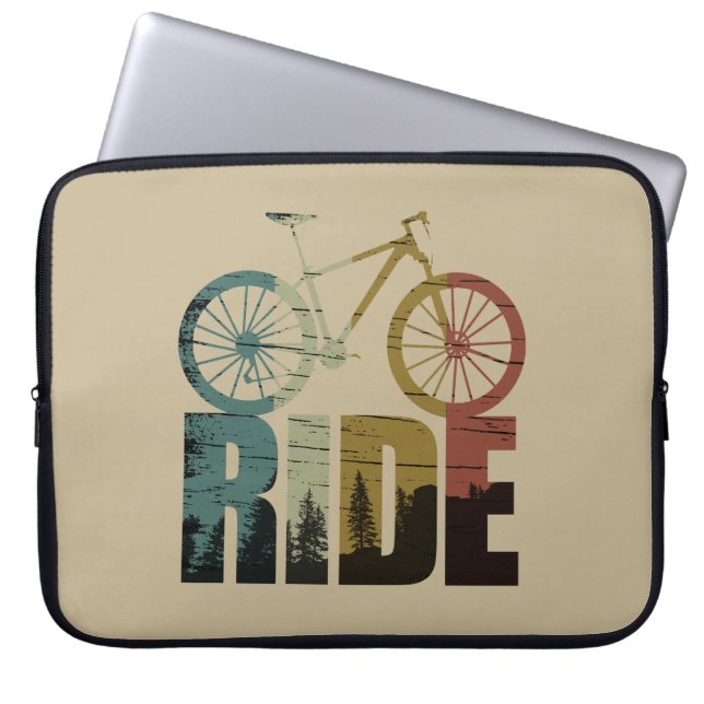 Funda Para Portátil Bicicleta de montaña (Frente)
