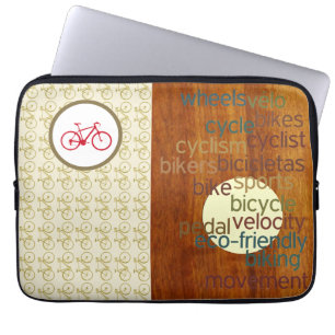 Funda Para Portátil Bicicleta elegante