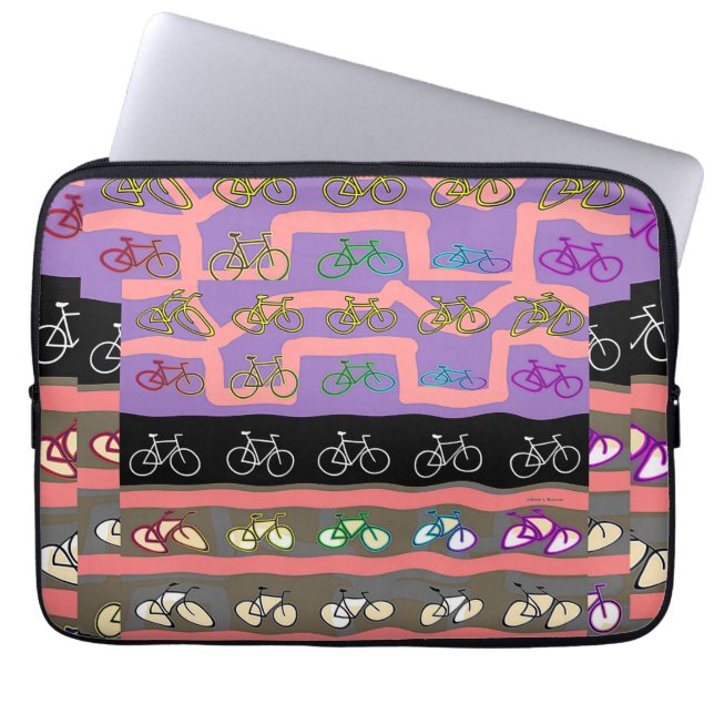 Funda Para Portátil Bicicletas (Frente)