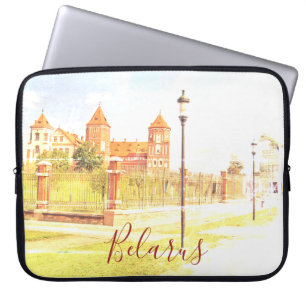 Funda Para Portátil Bielorrusia Mir Castle Architecture Laptop Sleeve
