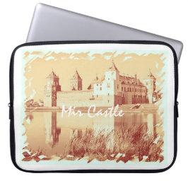 Funda Para Portátil Bielorrusia Mir Castle Architecture Laptop Sleeve