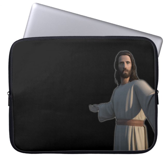 Funda Para Portátil Bienvenida a Jesucristo Iglesia Cristiana del Seño (Frente)