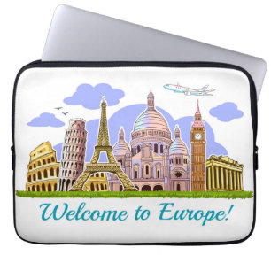 Funda Para Portátil Bienvenidos a Europa