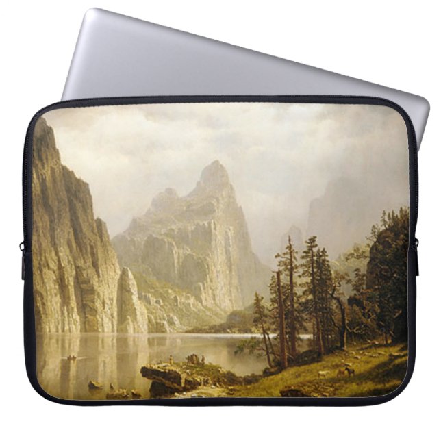 Funda Para Portátil Bierstadt Albert Merced River Yosemite Valley (Frente)