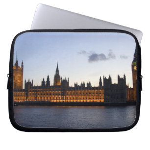 Funda Para Portátil Big Ben y las Casas del Parlamento en la ciudad