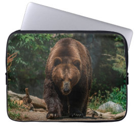 Funda Para Portátil Big Brown Grizzly Bear