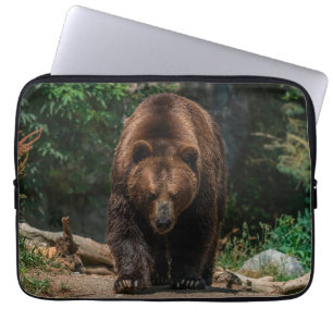 Funda Para Portátil Big Brown Grizzly Bear