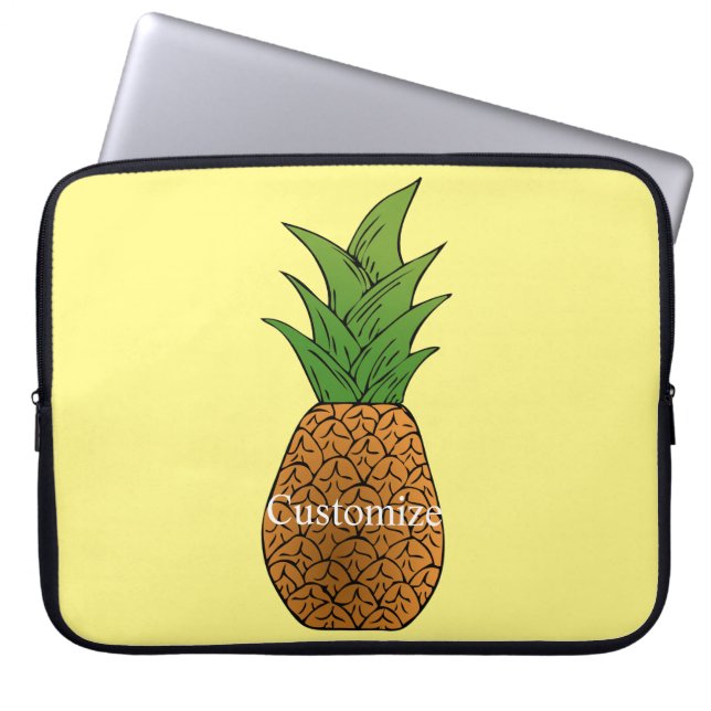 Funda Para Portátil Big Pineapple Thunder_Cove (Frente)