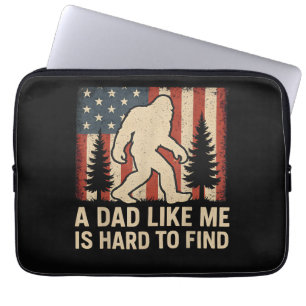 Funda Para Portátil Bigfoot Patriótico Un Papá Como Yo Es Difícil De E