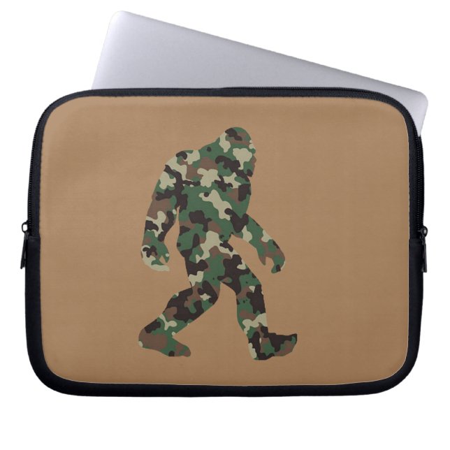 Funda Para Portátil Bigfoot Sasquatch Camo (Frente)