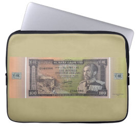 Funda Para Portátil Billete Antiguo de Birr Etíope