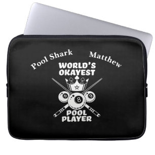 Funda Para Portátil Billetes de los mejores jugadores de billar del mu