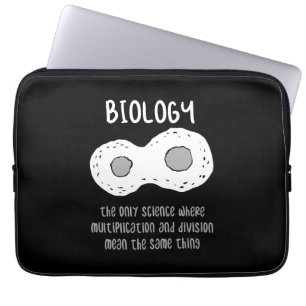 Funda Para Portátil Biología - La biología El único regalo científico