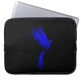 Funda Para Portátil Bird Blue Fire