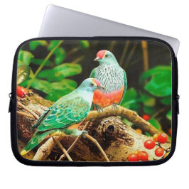 Funda Para Portátil Bird green_funda