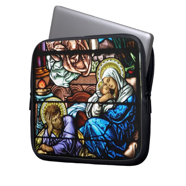 Funda Para Portátil Birth of Jesus Stained Glass Window (Anverso izquierdo)