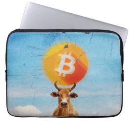Funda Para Portátil Bitcoin Resilient Bull