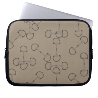 Funda Para Portátil Bits de caballos ecuestres pekineses