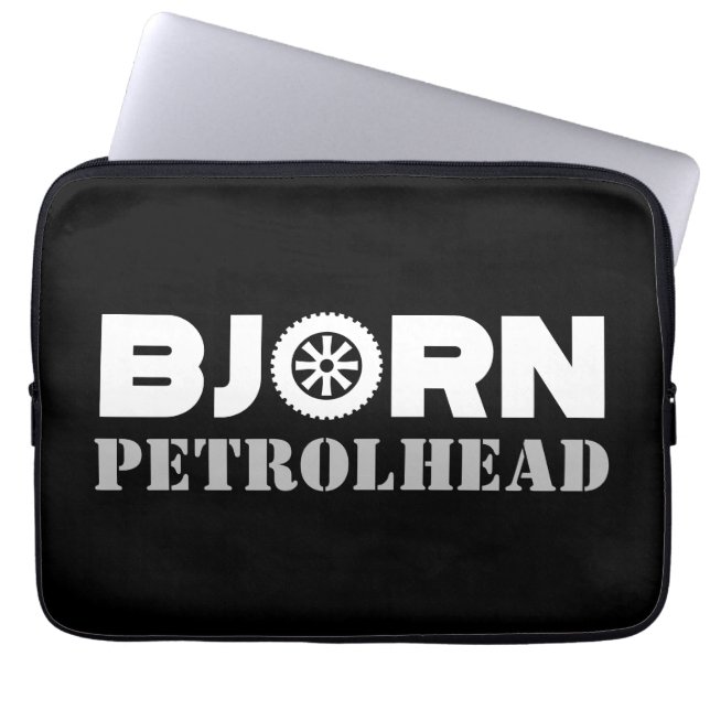 Funda Para Portátil Bjorn Petrol Head (Frente)