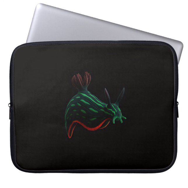 Funda para portátil Black 4 Luxe, Babosa de mar ne (Frente)