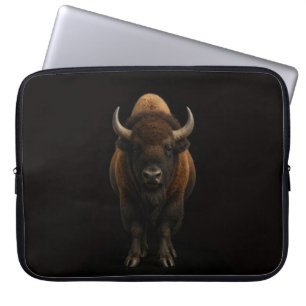 Funda para portátil Black 4 Luxe, Bisonte American