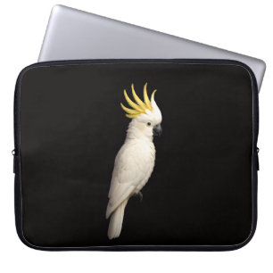 Funda para portátil Black 4 Luxe, Cacatúa crestada