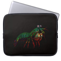 Funda para portátil Black 4 Luxe, camarón mantis